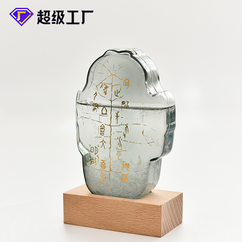Pronóstico del tiempo botella de tormenta de hueso de uñas regalo creativo para amigos regalo artesanal de vidrio fabricante al por mayor