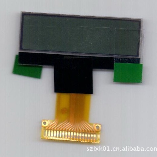 LCD 液晶模组132*32点阵 COG封装  外型34.4*11.9MM