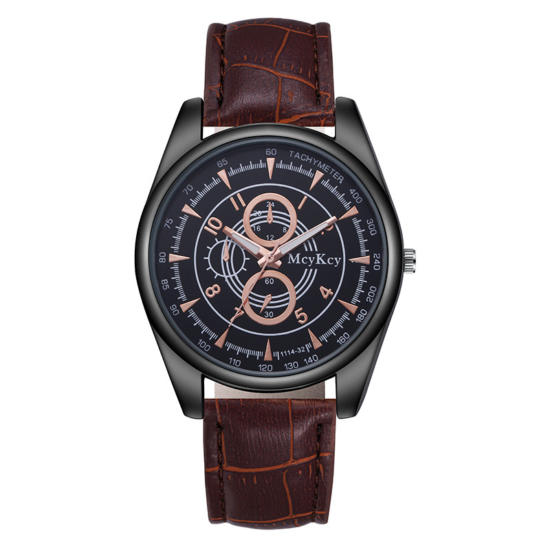 Montre à quartz pour hommes, nouvelle mode, ceinture, cadeau_voghion.com
