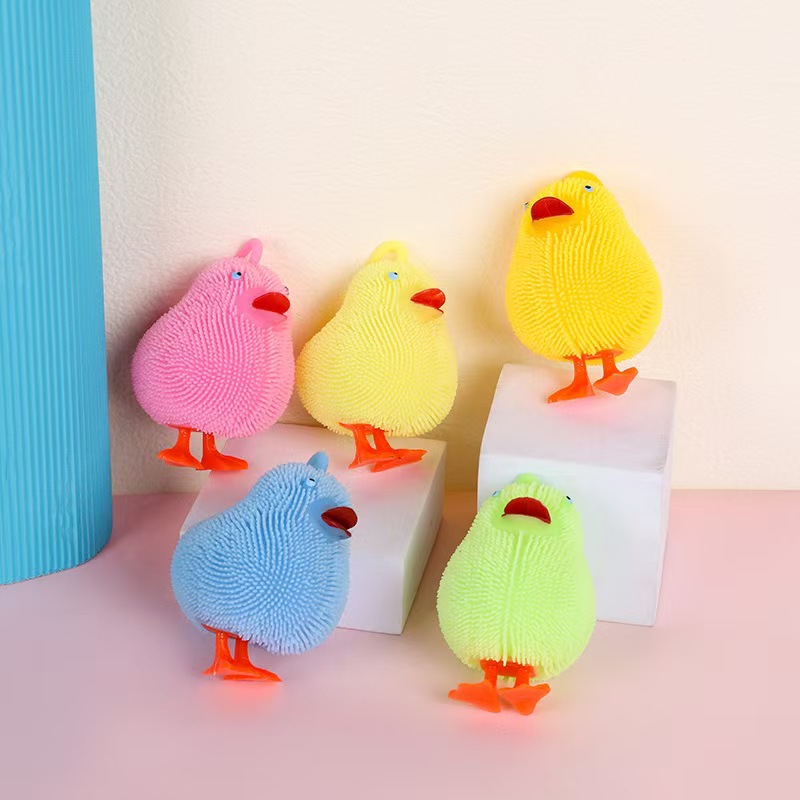 반짝이는 다채로운 오리