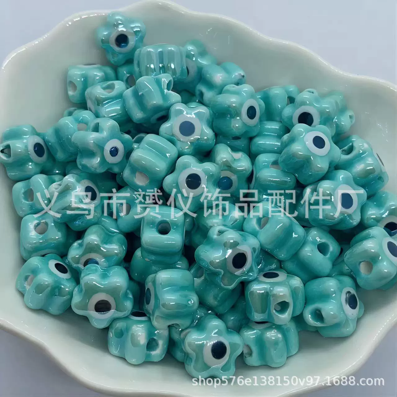 Разноцветные керамические бусины, браслет-bead ручной работы, аксессуар, аксессуары, ожерелье и браслет, цветочный, DIY, оптом