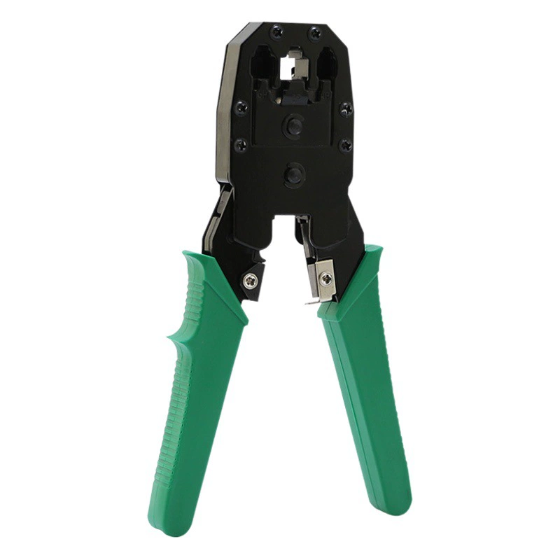 Трехцелевые плоскогубцы 4P6P8P Клещи для обжима с хрустальной головкой Подсетевые Клещи для обжима многофункциональные профессиональные плоскогубцы для сетки