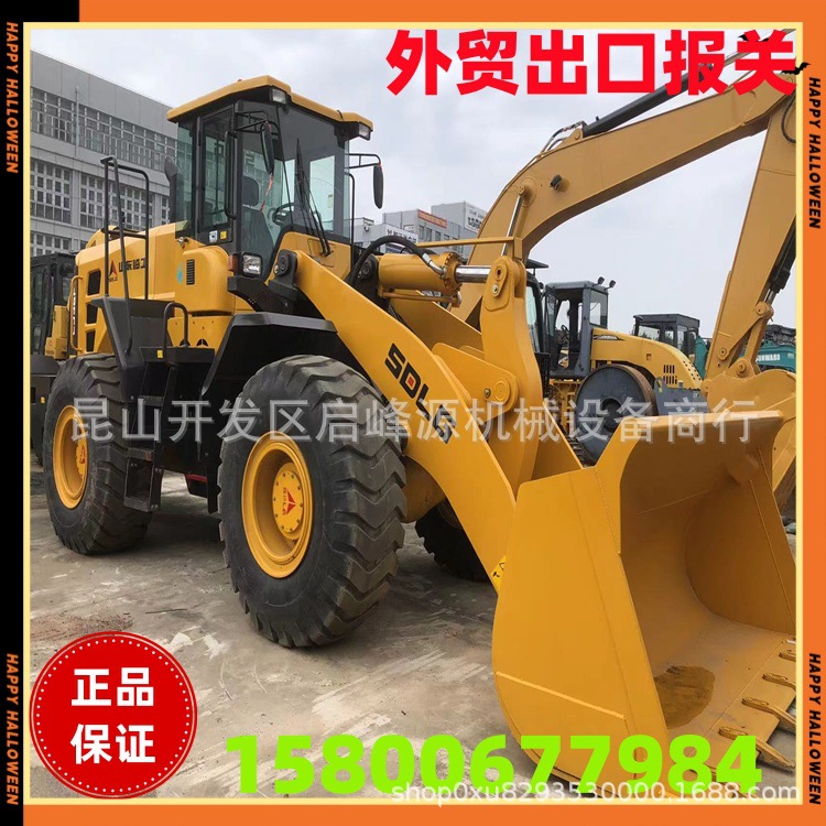 喀麦隆外贸出口机械二手柳工856H，临工956l,徐工50gN 装载机