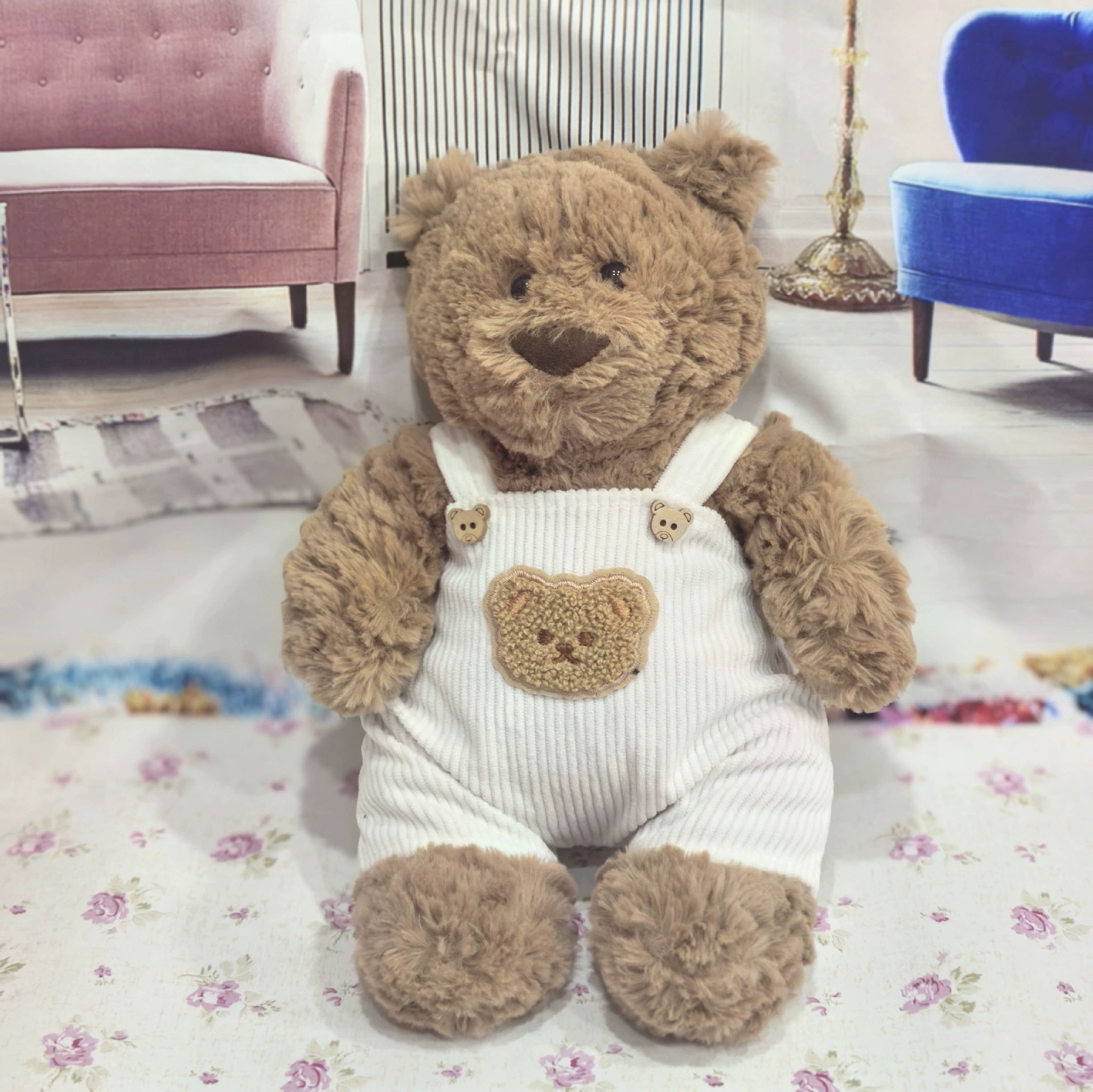 В целом, плюшевые брюки, игрушка, детская одежда, медведь Лина, размер S