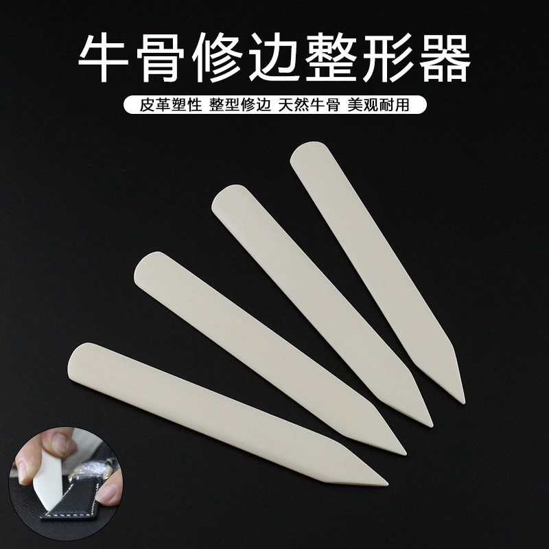 Cow Bone Trimming and Shaping Tool DIY Handmade Leather Goods Bone Scraper Shaping Tool Leather Indentation Marking Framing Tool Cow Bone Trimming and Shaping Tool DIY Handmade Leather Goods Bone Scraper Shaping Tool Leather Indentation Marking Framing Tool
