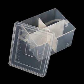 活动4格pp收纳盒螺丝配件整理储物盒五金元件塑料盒带手提批发塑