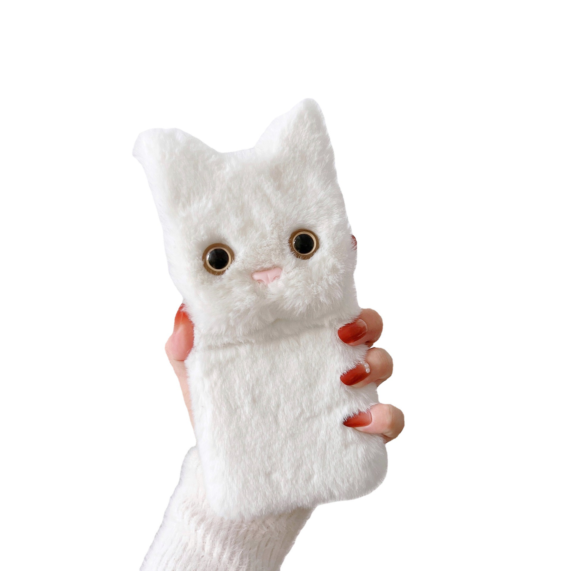 Plush Folding Phone Case For Samsung Galaxy Z Flip Series_voghion.com