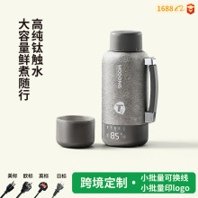 定制内外纯钛电热水壶大容量保温壶新款车载可插电抑菌保鲜热水壶