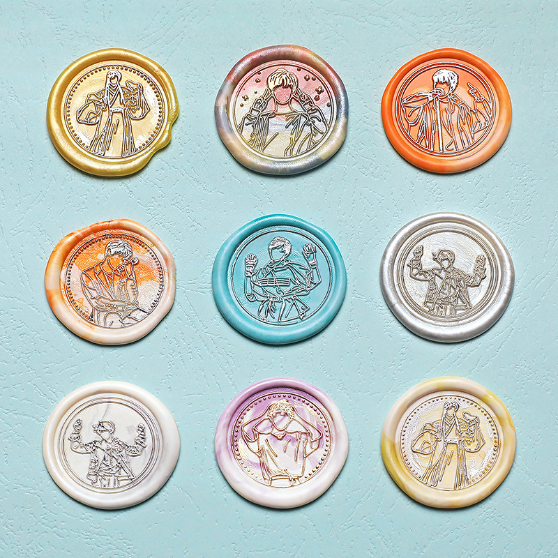 타임즈 유스 리그 왁스 구리 헤드 플레드 지원 컬러 왁스 왁스 TNT 문화 및 창의 주변 핸드북 스탬프 무료 배송