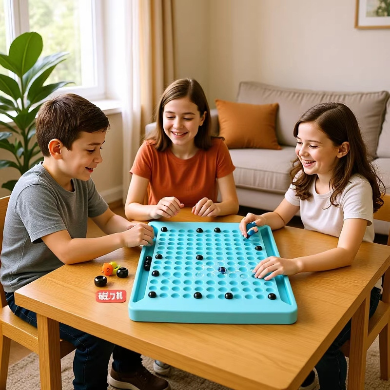 Magnetic Induction Chess Children's Educational Board Game Battle Board Set Parent-Child Interactive Thinking Training Toy Game Chess Magnetic Induction Chess Children's Educational Board Game Battle Board Set Parent-Child Interactive Thinking Training Toy Game Chess