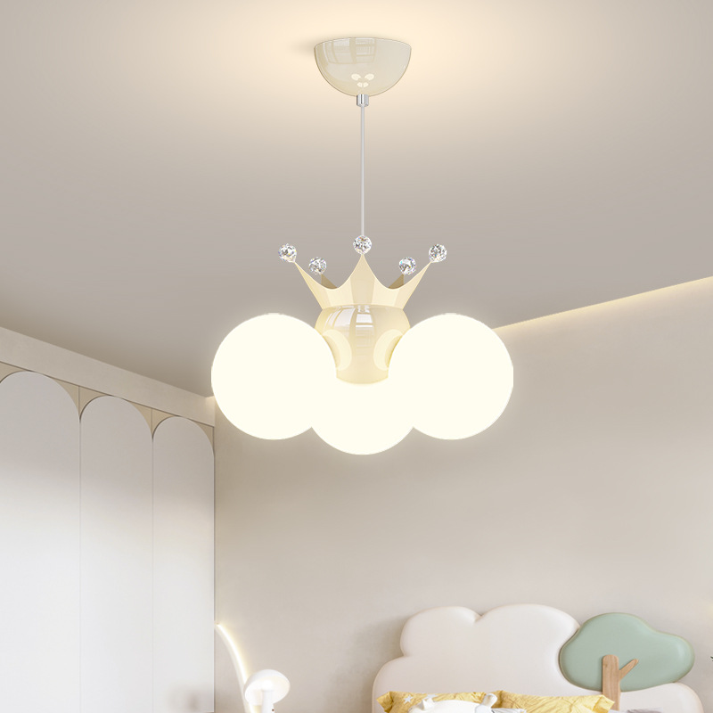 Cream viento oscilante lámpara de comedor 2025 nueva red creativa frijoles mágicos diseñadores móviles mesa de comedor lámpara de comedor