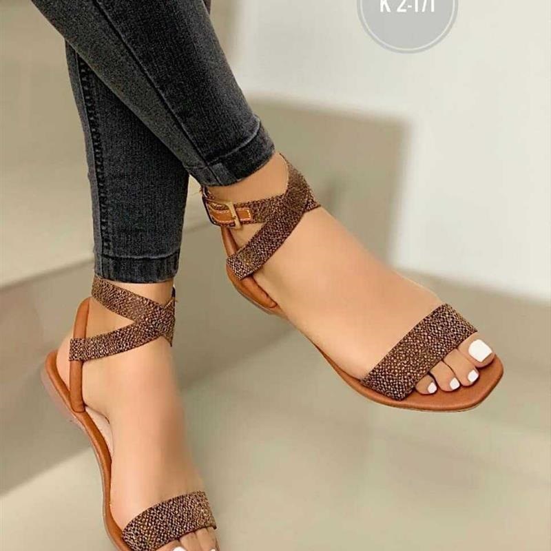 Summer Shoes Large Big 43 Size Women Flat Heel Sandals_voghion.com