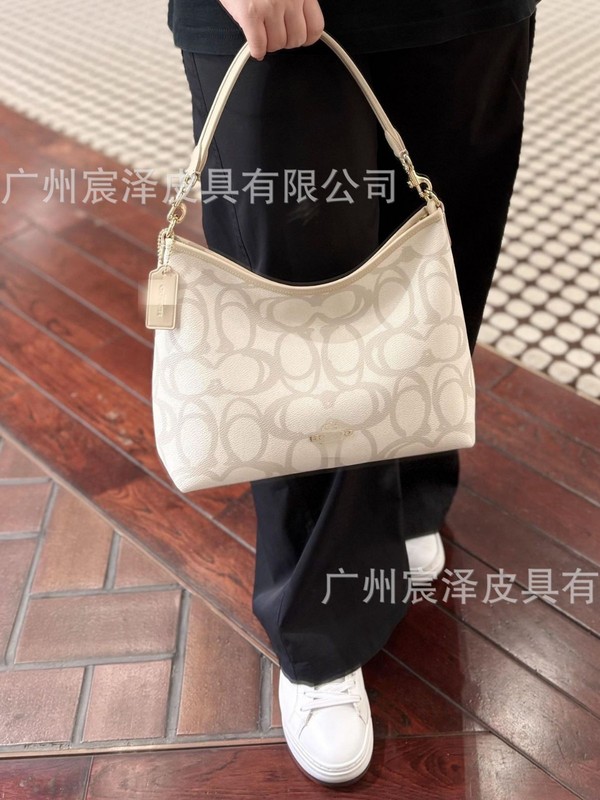 寇家2025高品质Laurel流浪包经典新款配色老花腋下包单肩斜挎女包|undefined