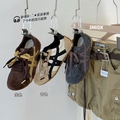 欧洲站真皮女鞋2025夏季新款时尚厚底百搭小个子增高运动小白板鞋
