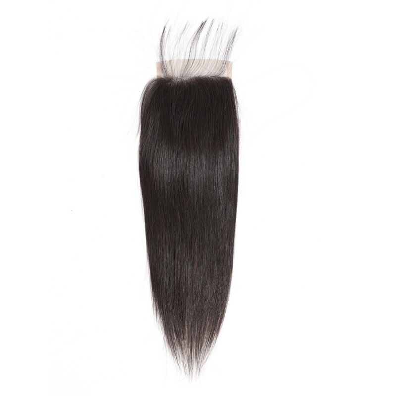 The Factory Has Ready Stock of Real Human Hair 4X4 5X5 6X6 Lace Closure Transparent Mesh Lace Hair Pieces