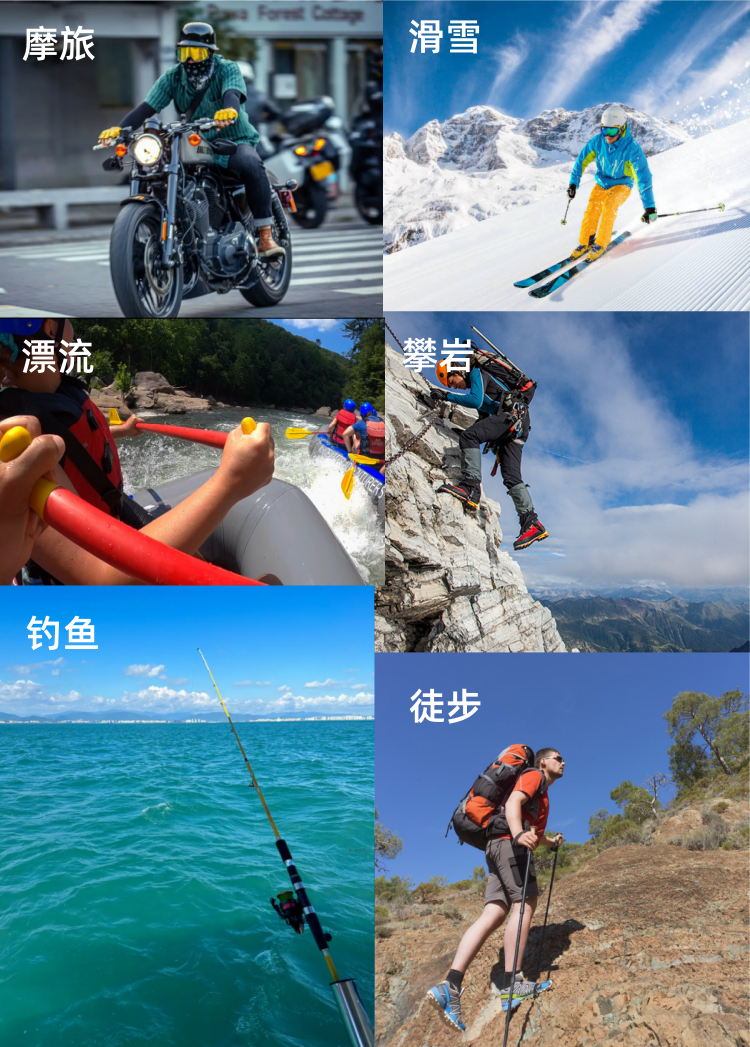 Sports Camera Motorcycle Driving Recorder Hd Anti-Shake Waterproof Riding Electric Motorcycle