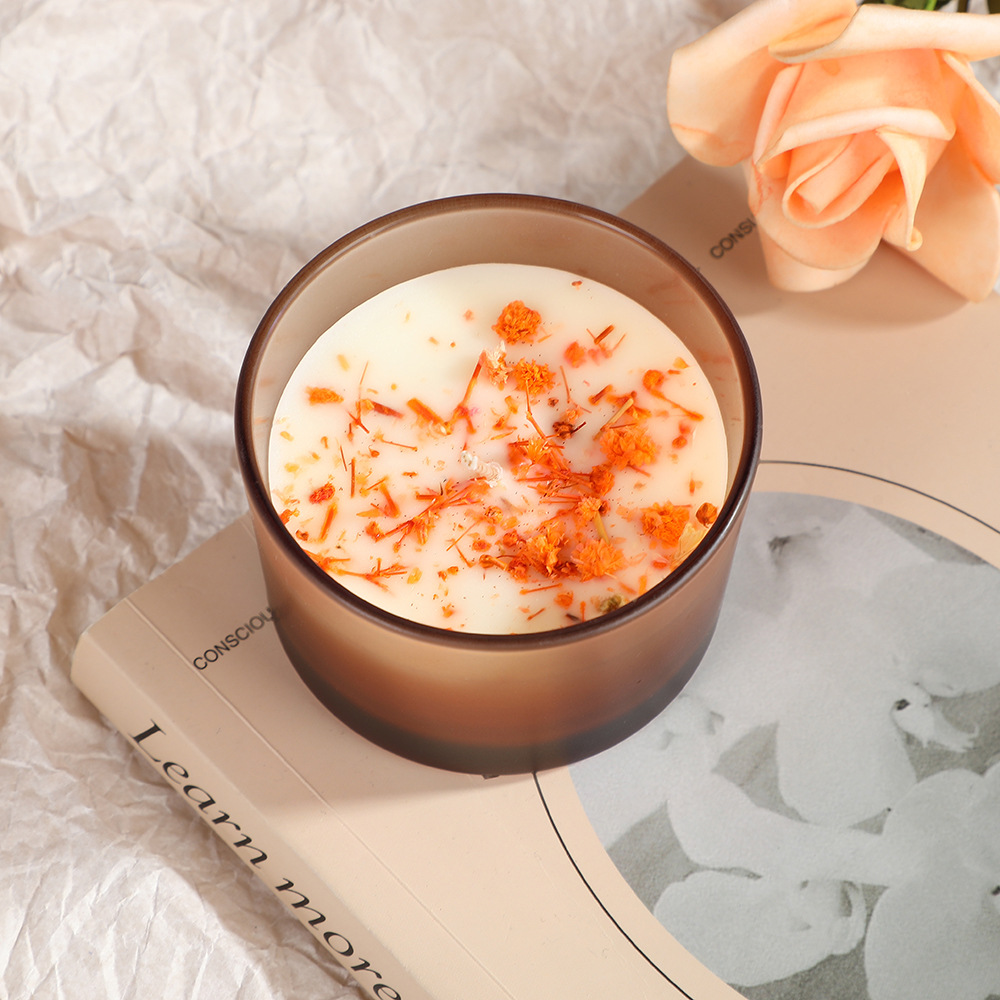 Nicho de cera de bananas de alto nivel regalos de decoración sin humo cera de soja hecha a mano fragancia de venta caliente transfronteriza