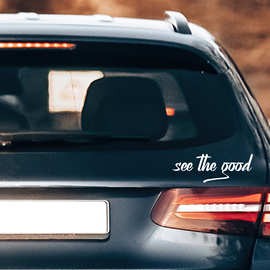 see the good 无胶静电膜镜子汽车窗贴跨境可移除玻璃贴纸JZT1013