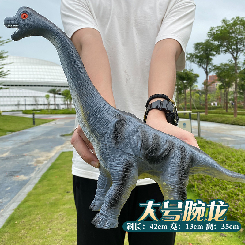 Modelo de Dinosaurio de Simulación Eléctrico de Goma Suave y Plástico Con Sonido para Niños