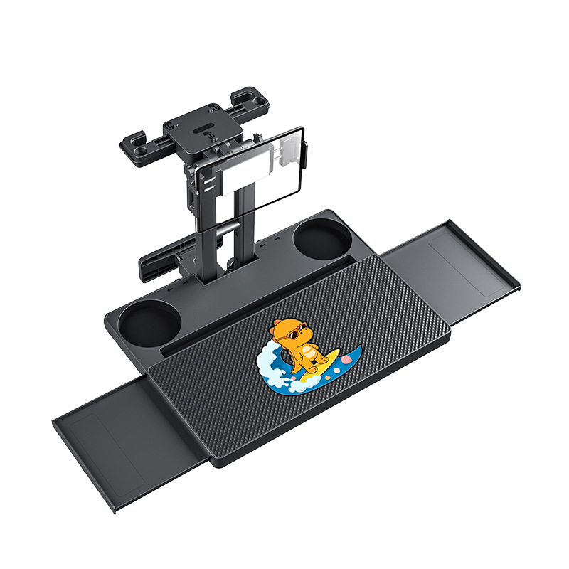 Qìchē – Car table board Table Foldable Rear - a16-orange-dinosaur-bracket-style