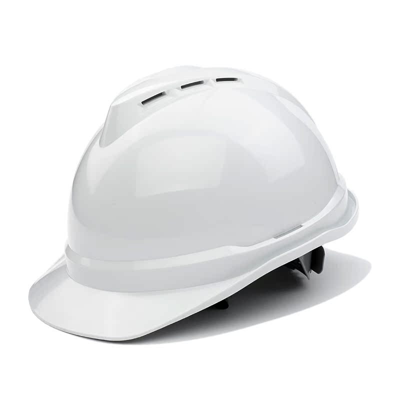 安全帽工地高强度ABS建筑工地施工安全头盔透气加厚国标可印字