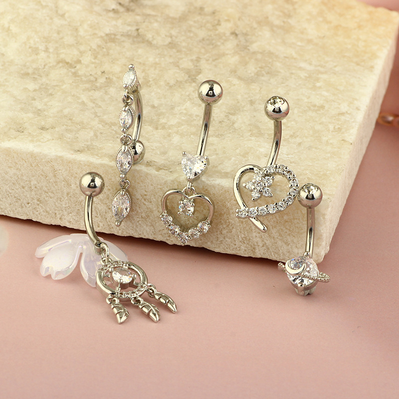 Labret piercing jewelry detail image