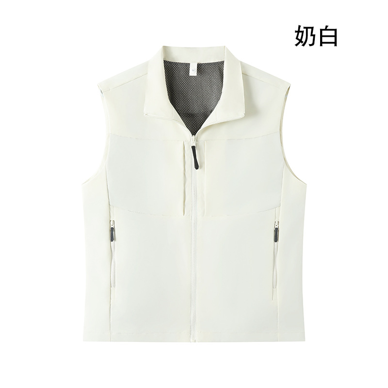 Primavera y otoño fotografía de montaña chaleco de pesca clip de caballo hombre chaleco al aire libre multi-bolsillo chaleco personalizado