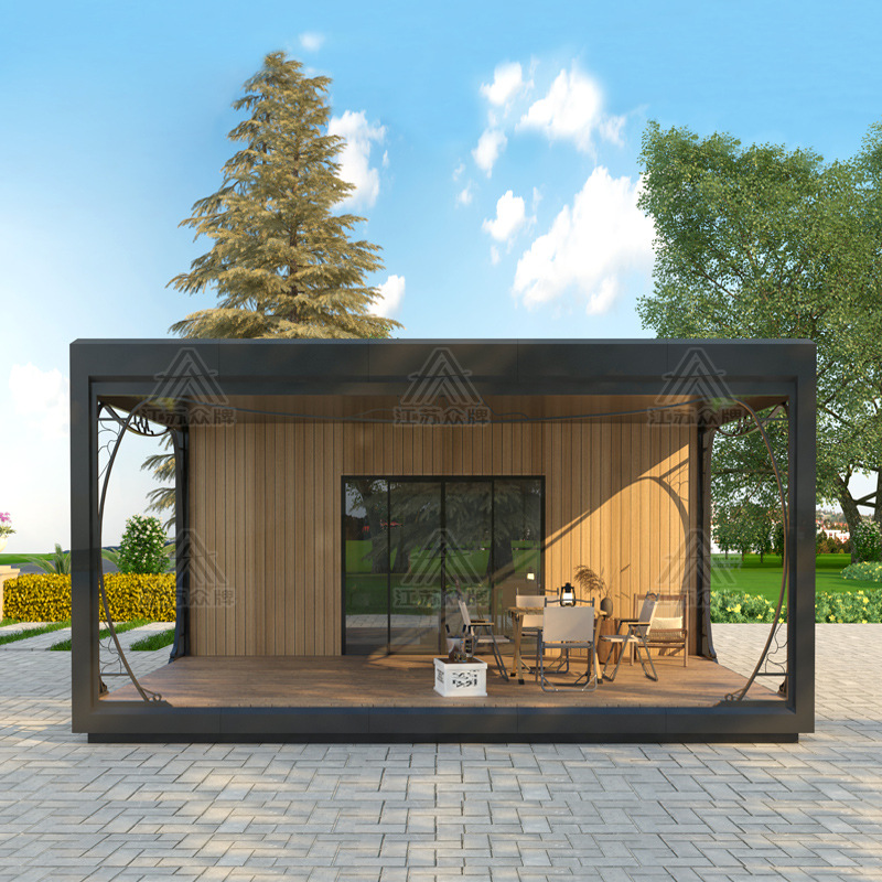 Sala móvil de la cápsula espacial Estación de correos Sala de voluntarios Apple Cang B & B Villa Sala de sol Contenedor Sala de cielo estrellado