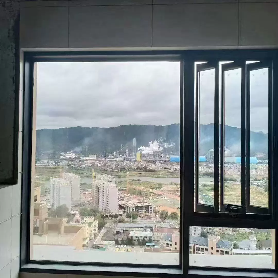 外贸出口断桥门窗定制落地窗户阳台窗玻璃窗户联动窗平开窗