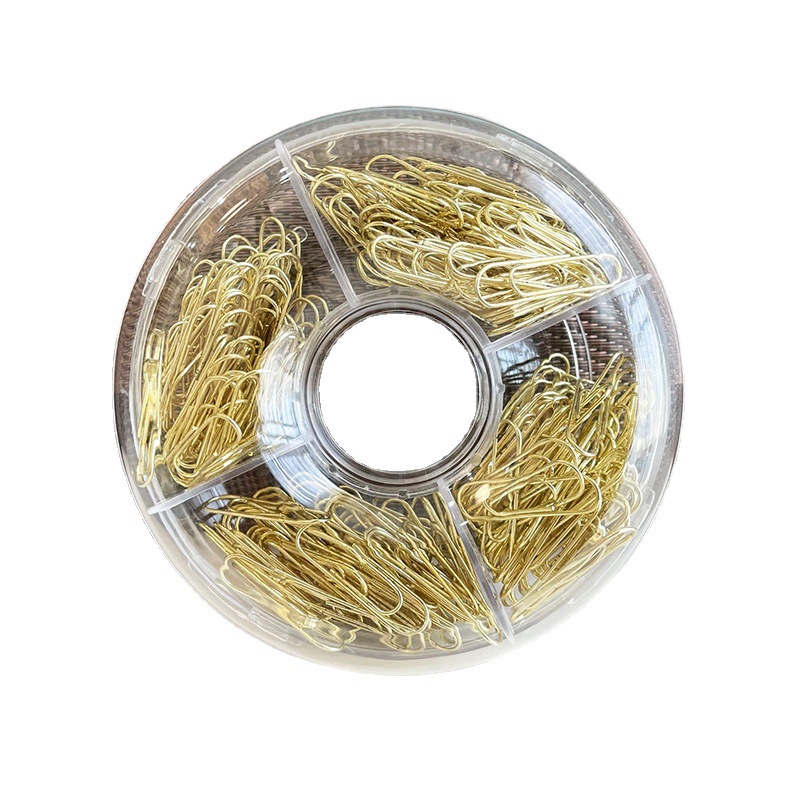 Juego de Clips Binder y Sujetapapeles de Metal para Oficina
