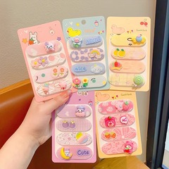 女の子の夏の散髪整理ツール、赤ちゃんの前髪ステッカー、髪を傷つけない、子供用ベルクロ、後頭部のヘアピン、ヘッドバンド