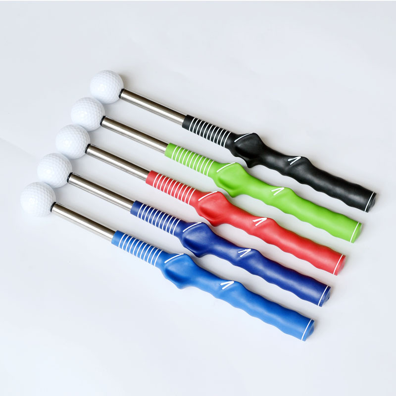 Palo telescópico de Golf Swing práctica palo principiante swing entrenador de Golf Swing postura auxiliar entrenamiento palo
