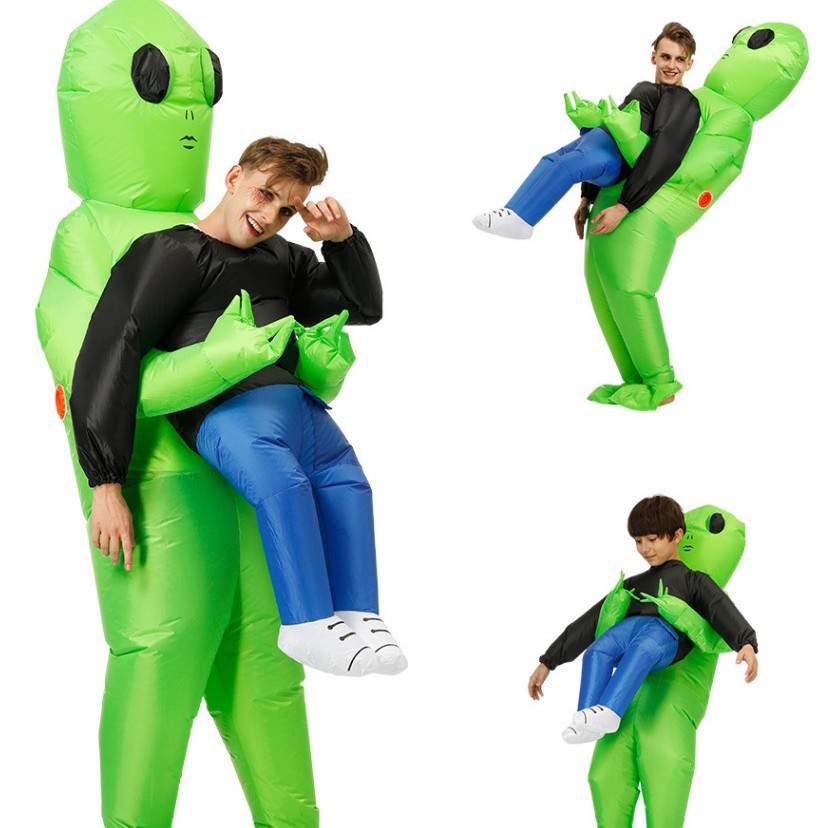 Disfraz Inflable de Caricatura para Halloween y Fiestas