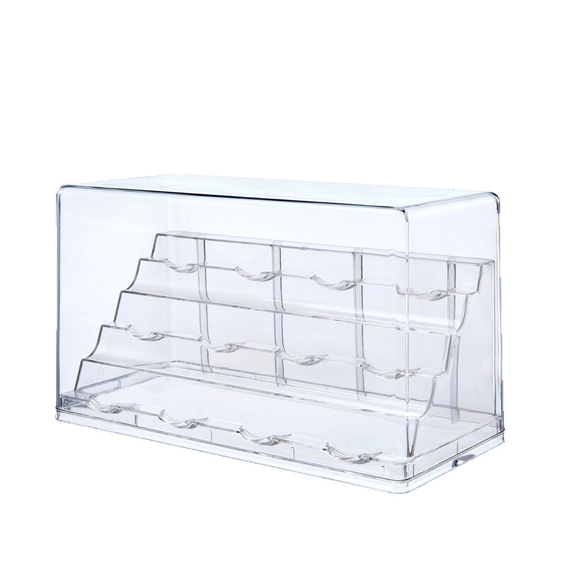 透明収納ボックス、雑穀陳列棚、防塵陳列キャビネット、二次元アニメ周辺バッジ、デスクトップ整理|undefined