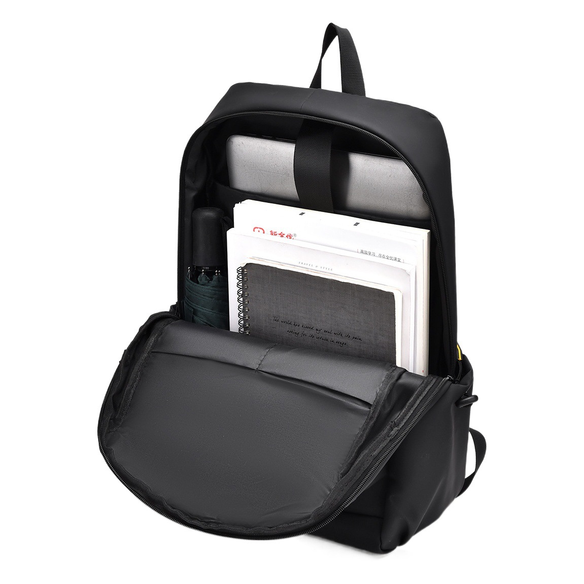 Mochila de gran capacidad para hombre, morral de viaje ligero repelente al agua, bolso de ordenador de negocios, bolso escolar sencillo e informal, oferta especial