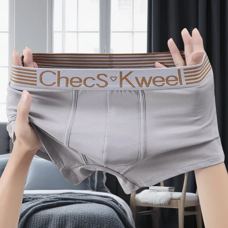 Loose Men's Underwear Boxer Briefs Youth Summer Comfortable Breathable Casual Boxer Briefs Large Size Shorts for Boys