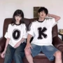 学生宽松小众男女班服