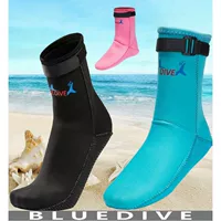 BLUE DIVE снаряжение для подводного плавания 3 мм противоскользящие носки Пляжные носки для подводного плавания