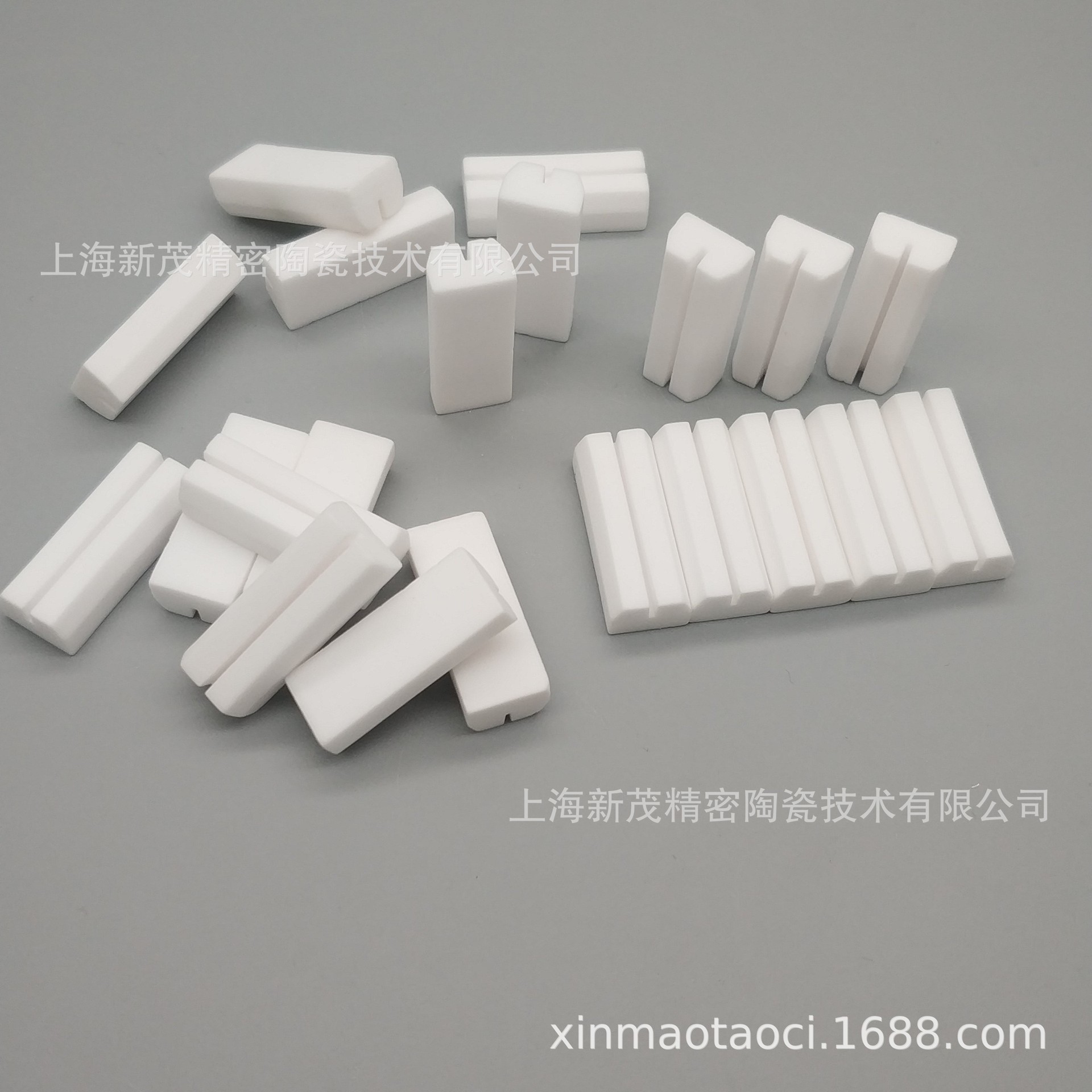 【库存现货】95%氧化铝 耐高温 耐磨损 陶瓷块 20*8*5.2mm
