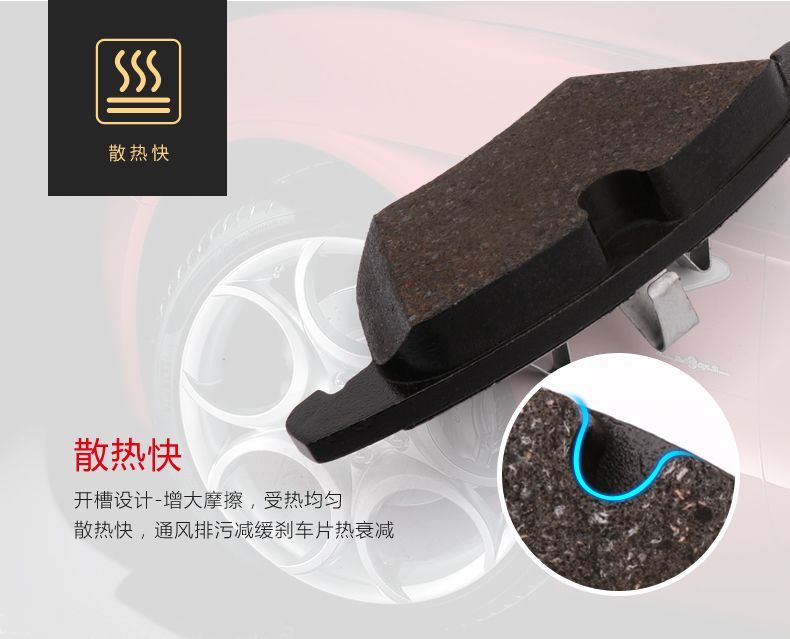 Applicable to Mercedes-Benz GLA200GLC260GLK original GL400ML350 front GLE rear S320L brake pad E300L
