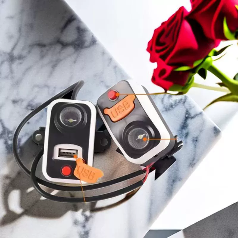 Электрический автомобиль USB автомобильное зарядное устройство Мотоцикл Скутер модифицированный автомобильный интерфейс зарядки мобильного телефона 36 В-100 В