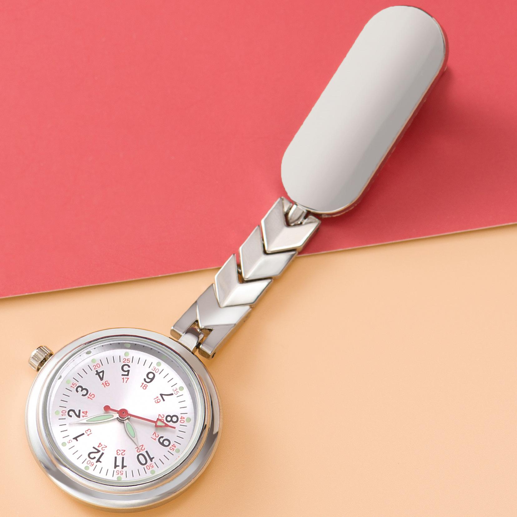 Calendar Nurse Watch Pocket Watch Nurse Exam Watch Medical Pocket Watch Luminous Engraved Stopwatch Portable