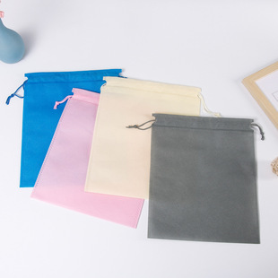 Shoes Bag Dustproof Drawstring Bag Custom Rope Skipping Storage Pocket Doll Drawstring Bag Non-woven Fabric Bundle Pocket