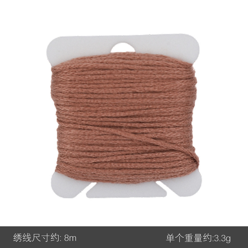 8m十字刺繍糸多色DIY手作り刺繍糸刺繍糸ミシン糸|undefined
