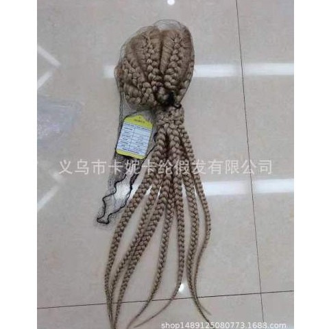 Amazon transfronterizo trenzas de fibra química de encaje trenzado pelucón de encaje mujeres negras