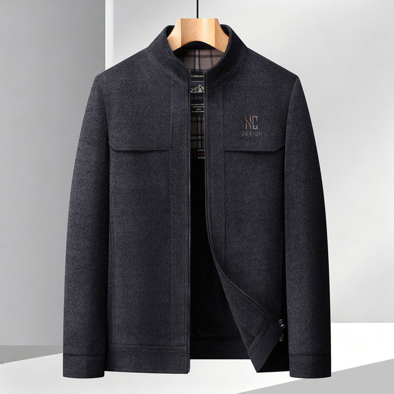 Casual men's chenille jacket, 2026 autumn and winter new coat, dad-style jacket, top, outerwear for men Casual men's chenille jacket, 2026 autumn and winter new coat, dad-style jacket, top, outerwear for men