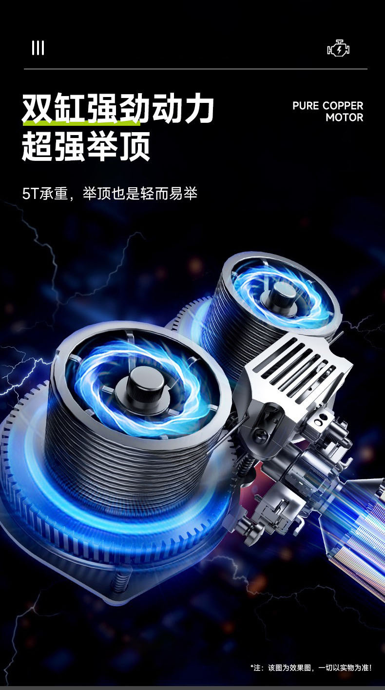 New electric hydraulic 0kg top car off-road vehicle 12V multifunctional air pump car electric wrench SUV