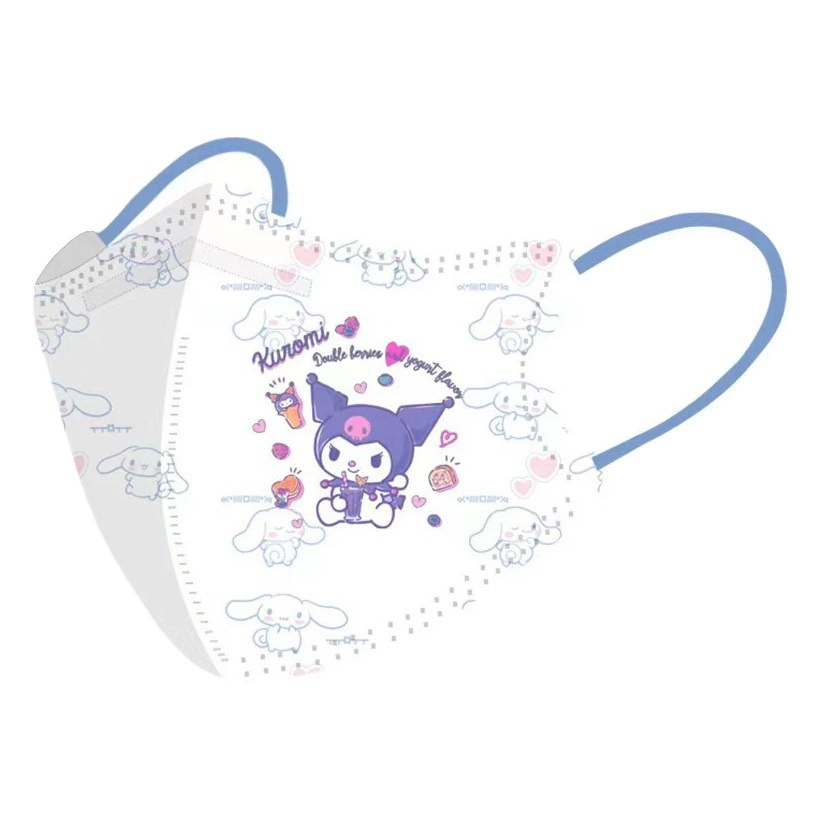 Aowei Shield KN95 независимая установка 5D Трехмерная маска против дымки, Пыленепроницаемая мультяшная маска для девочек с мультяшным принтом, детская маска