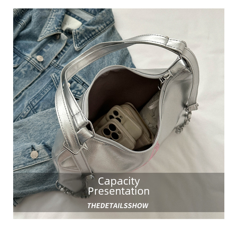 Casual Soft Face Large Capacity Women's Backpack 2023 New Arrival Backpack Fashionable Embroidered Butterfly Multi-purpose Shoulder Bucket Bag_voghion.com