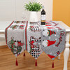 new pattern Christmas knitting Table flag Christmas Home Furnishing desktop decorate arrangement Supplies 1.8 rice 2.2 M tablecloth